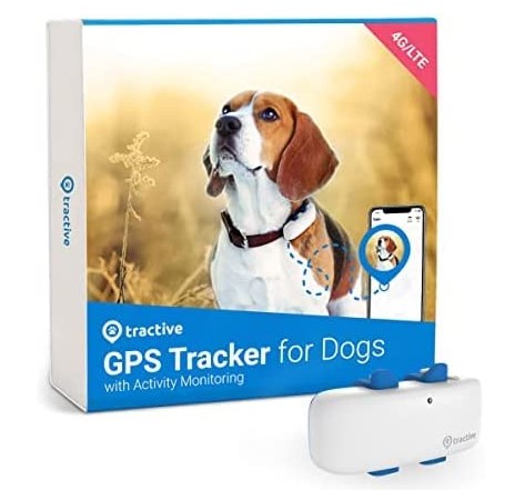 Tractive GPS Pet Tracker for Dogs - Waterproof