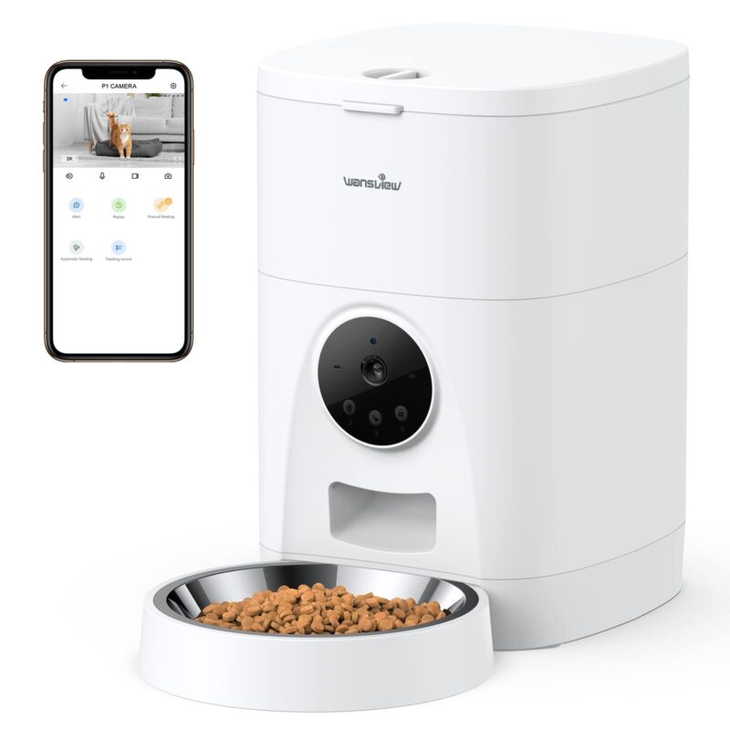 automatic food dispenser for dogs and cats